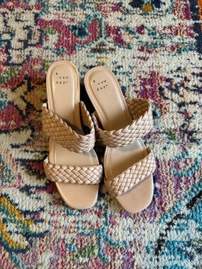 a new day Braided Heels